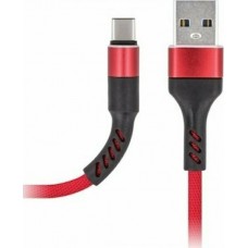 Maxlife MXUC-01 cable USB - USB-C 2A red Fast Charge